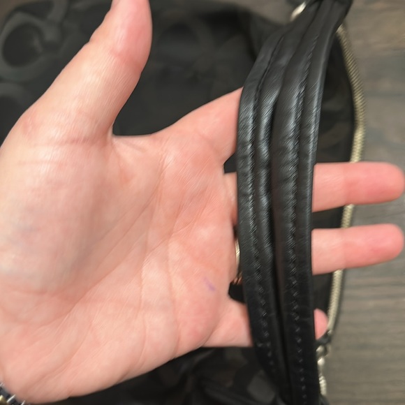 Coach Kristin Op Art Signature Hobo Handbag - Picture 3 of 11